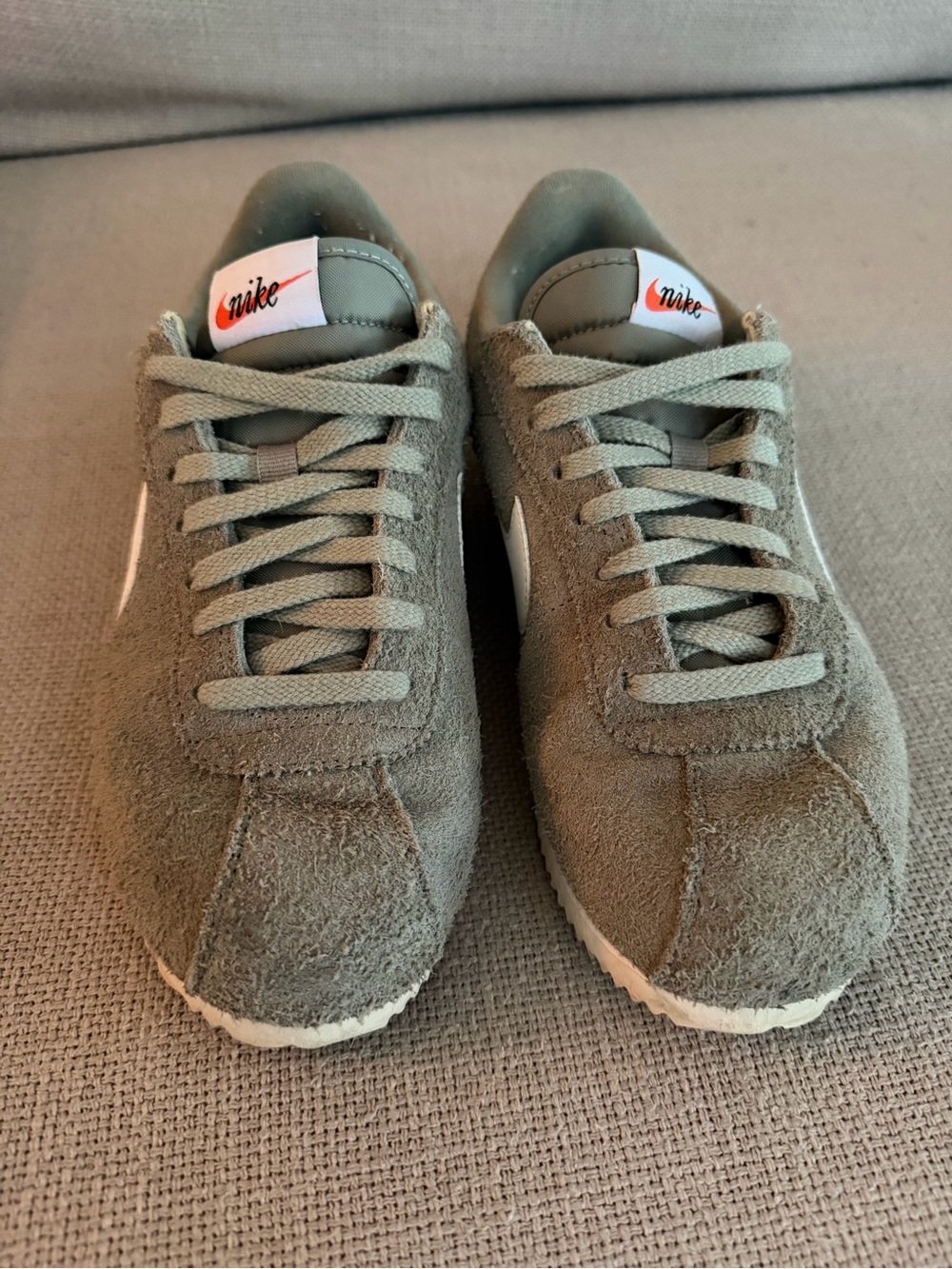 Nike Cortez Vintage Suede Women’s 9 Light Army Green